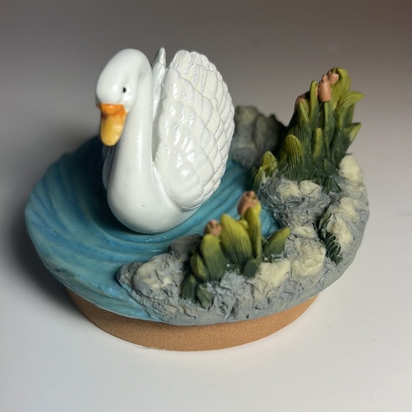 Swan candle topper for candle jars - Picture 2 of 7